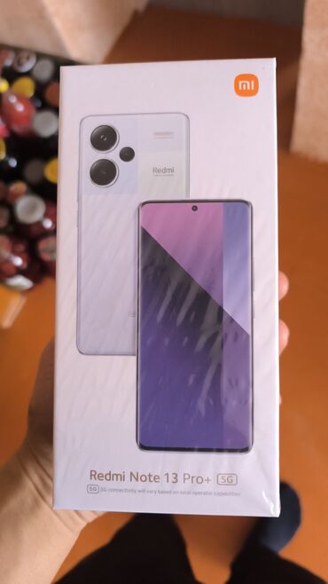 привозные телефоны это: Xiaomi, Redmi Note 13 Pro Plus, Б/у, 512 ГБ, цвет - Черный, 2 SIM