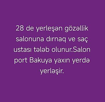 ferma is: 28 May metrosu yaxınlığında yerləşən gözəllik salonuna dırnaq və saç — 1