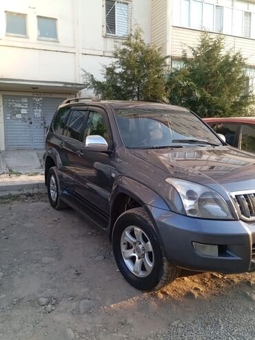 работа в оше продавец: Toyota Land Cruiser Prado (J120), серый металлик, 5‑дверный