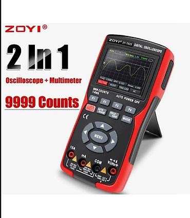 джо: Портативный цифровой осциллограф ZOYI ZT702S (2‑в‑1 осциллограф + — 3
