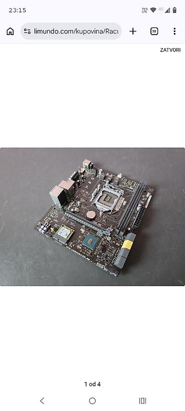 Desktop računari i radne stanice: Asus 1151, i7 Intel 6700k, 8gb ddr4, MSI rx 570 gdr 5, 4gb, napajanje — 9