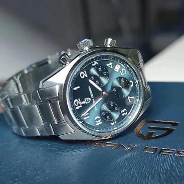 Ručni satovi: PAGANI DESIGN PD-1773 - 38mm - Plava - Seiko VH63 Potpuno nov muški — 4