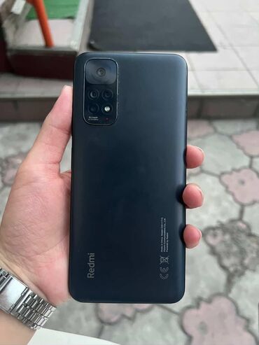 защитное стекло huawei: Redmi, Redmi Note 11, Б/у, 128 ГБ, цвет - Черный