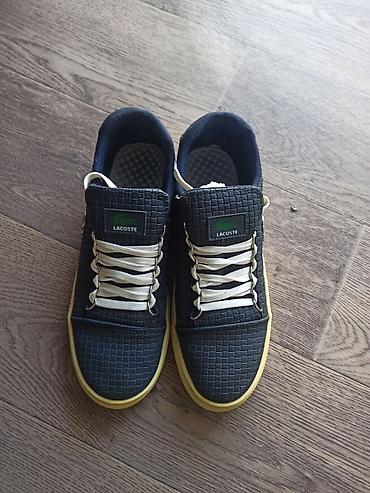 Кеды Lacoste, мужские,одевалось мало,состояние хорошее,размер 41(не