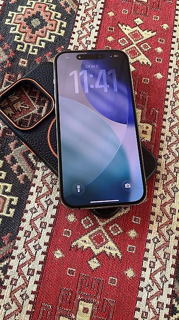islenmis soyuducu: IPhone 14 Pro, 256 GB, Deep Purple, Face ID — 1