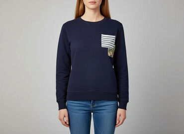 bluza z otworem na kciuk h m: Bomboogie, Women`s sweatshirt, size S