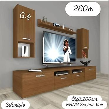 Ev üçün digər mebel: *Yeni✨Tv Stend 260Azn* ✔️İstehsal Rusiya Laminat 18/lik qalınlıqda — 1