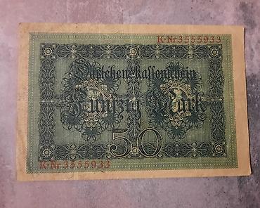 Искусство и коллекционирование: Almaniya 50 mark 1914 qiymətə görə narahat etməyin — 2