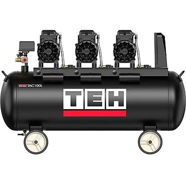 Безмасляный воздушный компрессор TEH TAC100L - Ресивер 100 л —