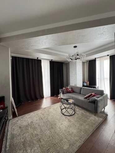 дома город токмок: 3 комнаты, 86 м², Элитка, 14 этаж, Евроремонт