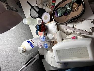 Инструменты и тележки для инструментов: Большой набор для маникюра и дизайна ногтей (кабинетная работа) — 9