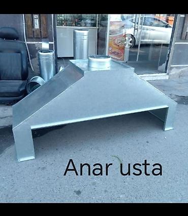 nefis döner masazir: Sobalar, manqallar və restoran mətbəxləri üçün tüstüçıxarıcı — 2