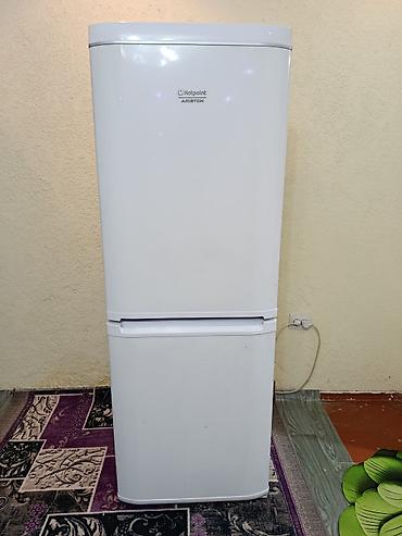 Холодильник Hotpoint Ariston, Б/у, Двухкамерный, De frost (капельный), 60 * 170 * 60