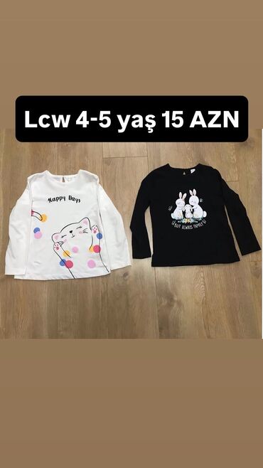 ağ don: Köynək, Qız üçün, 4 - 5 yaş, Lc Waikiki