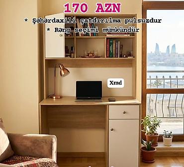 Düz masa, Stulsuz, Polkalı, Siyirməli, Teksturalı laminat