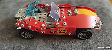 Avtomobil modelləri: Hot Wheels yigilmis konstruktor masin modeli. - Metal konstruktordan — 7