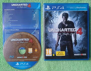 PS4 oyun diskləri/игровые диски Uncharted 4 - 30 AZN Spider Man - 30