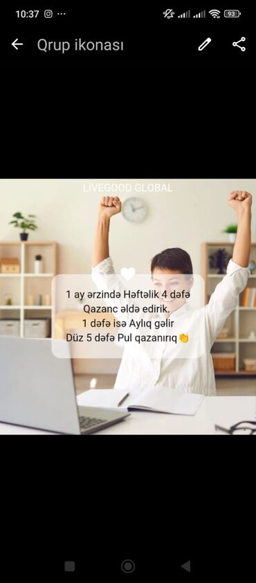 Başqa xidmətlər: Xidmət: LiveGood Global – Onlayn e‑ticarət və komanda quruculuğu üzrə — 2