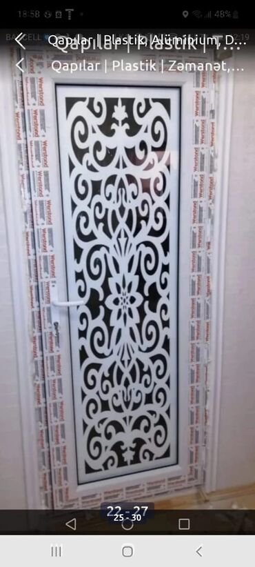 Plastik qapılar: Plastik Naxışlı Hamam Qapısı 259 man — 10