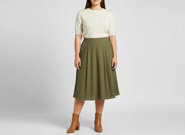 oliwkowa spódnice: Marks & Spencer, Spódnica damska, rozmiar XL