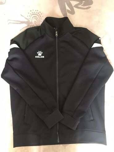купить спортивный костюм мужской: Спортивная спортивка Kelme ✅ Оригинал ✅ Цвет: тёмно-синий с чёрными