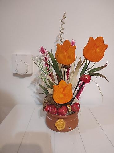 Ostali kućni dekor: Ručne dekorativne aranžmane u saksiji - Unikatne kompozicije od — 5