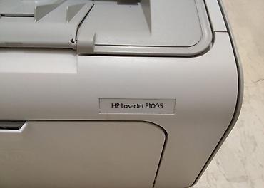 printer 3 u birində: 🖨️ Satılır – HP LaserJet P1005 Lazer Printer Ev, ofis və obyektlər — 5