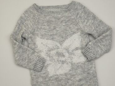 sweterek z kokardkami na rekawach: Sweterek, 16 lat, 170-176 cm, stan - Dobry
