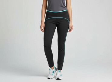 legginsy ocieplane trekkingowe: Legginsy Sportowe damskie, rozmiar S