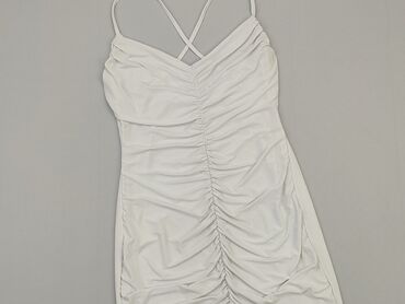 sukienki letnie damskie białe: Sukienka, L, Prettylittlething, stan - Dobry