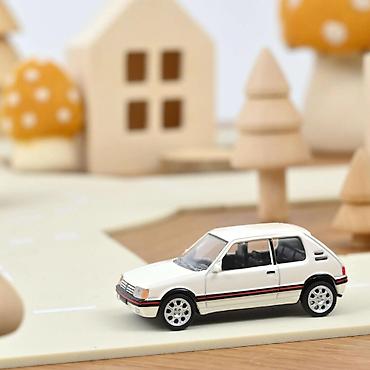 esprit beograd: 🚗 Peugeot 205 GTI 1988 – Meije White (Norev Minijet 1:64) Norev — 1