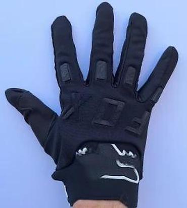 Oprema za bicikliste: FOX MTB/Enduro rukavice – crne, dugačak prst - Lagane i fleksibilne — 19