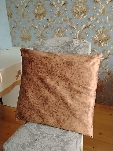 1.80 yolka: Kvadrat dekor yastıq/parça üzlü yastıq dəsti - Rəng və naxış: isti — 1