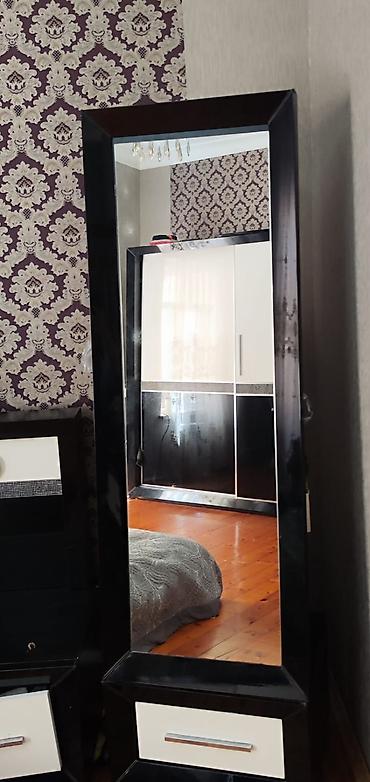 boy guzguler: Güzgü Döşəmə üstü, Düzbucaqlı, Sadə, Çərçivə ilə — 3