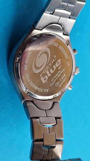 Ručni satovi: Fossil Blue muški hronograf – model CH-2354 - Kućište i narukvica od — 2