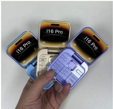 banknote telefoni: Mini mobilni telefon I16 pro flip sa dve kartice
3999 din