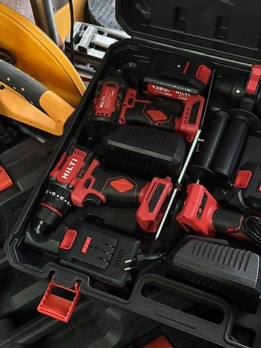 чемодан инструмент: HILTI 4в1 Набор аккумуляторного электроинструмента в чемодане Состав — 2