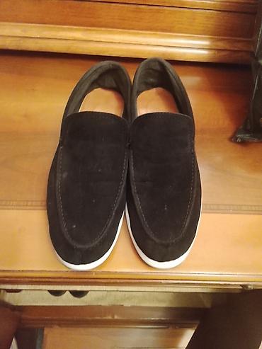 Ayaqqabılar: Qara rəngli kişilər üçün slip-on tipli ayaqqabı - Model — 2