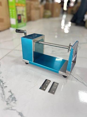 Qab-qacaq və mətbəx ləvazimatları: Paslanmayan kartofu cipsi edən aləti Kartof Kəsici (Spiral Slicer) – — 4