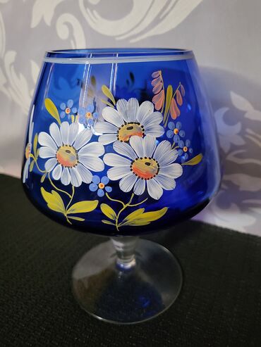 Čaše: Casa dekorativna,velika,rucno oslikana Nemacka 70te. Casa nigde — 8