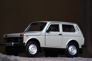 NİVA LADA 4×4 modeli kolleksiya Üçün Metal korpus Real Alıçilar