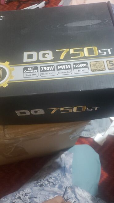 блоки питания для серверов 80 plus: Блок питания, Б/у, DeepCool, 750 Вт, Gold, 750 Вт