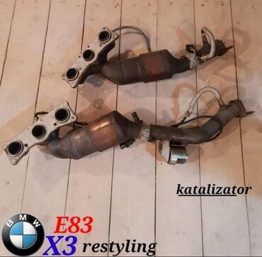 prius katalizator - Azərbaycan: BMW X3 E83. Комплект катализатора (оригинал) Katalizator dəsti