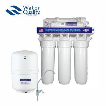 Фильтры для очистки воды: Система обратного осмоса RO-15 Water Quality с насосом, 5 ступеней
