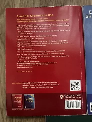 İngilis dili: 📚 Təcili satılır – İngilis dili kitabları (Cambridge + lüğət + — 9