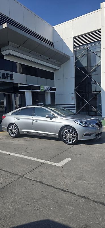 tesla model x: Hyundai Sonata (gümüş rəng), sedan kuzov.Tenmiz Serviz.2.4 Doc Mator — 3