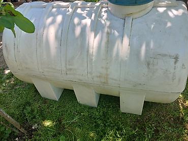 Baklar və çənlər: Şimşek LTD markalı plastik su çəni – 1000 litr - Həcm: 1000 lt (üst — 6