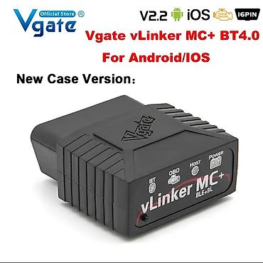 gps avto: Vgate vLinker MC+ (BLE+BT) – peşəkar OBDII diaqnostika adapteri - — 2