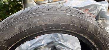 mishlen: Резина б/у на пару месяцев Firestone с одной заплатой Michelin — 3
