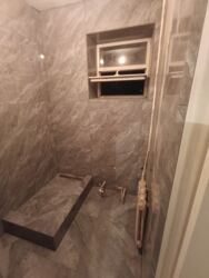 Укладка плитки: Фартук на кухне | Керамогранитая плитка | Диагональная укладка Больше 6 лет опыта — 14